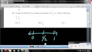 Objective 57   Estimate a fraction difference using benchmark numbers 0, 1 2, and 1