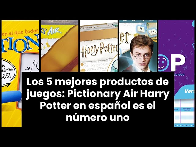 Vídeo relacionado con Mattel Games Pictionary Air Harry Potter, Versión: Francés, HDC61