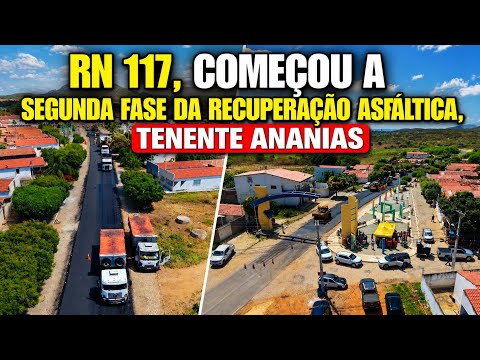 AGORA TERMINA, SEGUNDA FASE DA RECUPERAÇÃO DA RN 117, TENENTE ANANIAS/RN. 