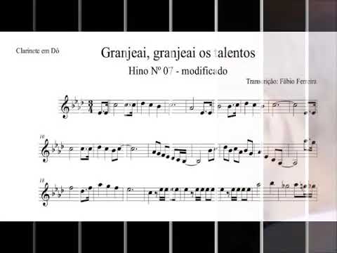 Relíquias de Mizael Berganton em partitura - Granjeai os talentos.