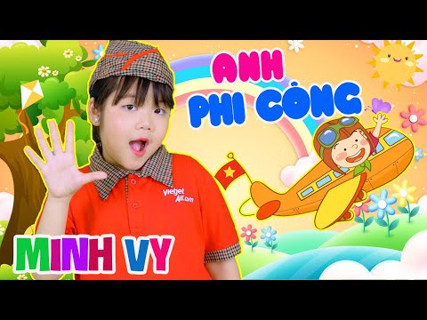 LK Nhạc Thiếu Nhi Anh Phi Công Ơi, Em Muốn Làm Phi Công - Bài Hát Vui Nhộn Cho Bé