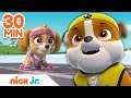 PAW Patrol Sports Rescues w/ Rubble, Skye & Marshall 🎾 | 30 Minute Compilation | Nick Jr.