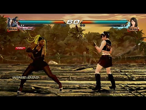 258_6 D Master Raven vs Josie - Tekken 7 ( Uchiha x24 ) Online PC sin Grafica