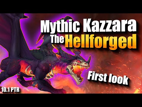 Mythic Kazzara - Everything you need to know - First look | Aberrus, the Shadowed Crucible 10.1 PTR