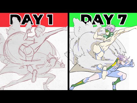 I Animated a FULL FIGHT SCENE in Just 7 Days