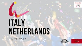 83 Women's Softball European Championship - Netherlands VS Italy