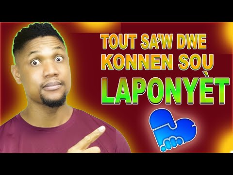 AVANW BAT LAPONYÈT ANKO, OU DWE GADE VIDEO SA.