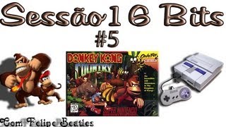 preview picture of video 'Sessão 16 Bits   Donkey Kong Country #5 Medroso Bagarai XD'