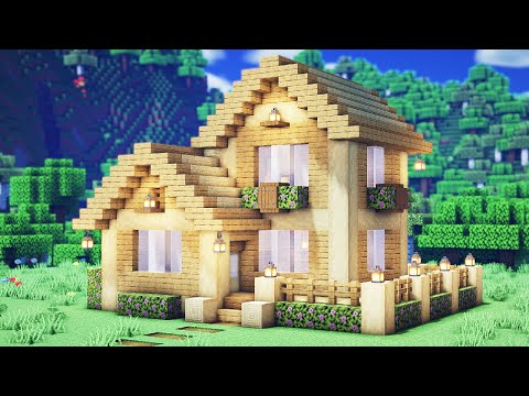 Minecraft: How To Build a Birch Wood Survival House