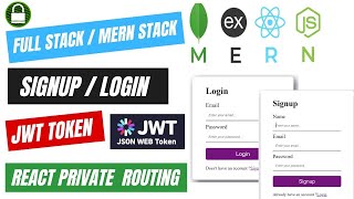 Complete Login/Signup MERN Stack | Mongo, Express, React and Node Authentication with Deployment #js