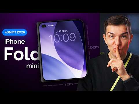 3-facher iPhone-Leak: Das iPhone Fold wird mini! iPhone 18 Pro & Air 2 sind final!