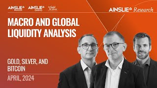 Ainslie Research - Macro and Global Liquidity Analysis: Gold, Silver, and Bitcoin - April, 2024