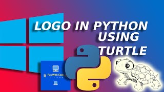 Windows logo in Python || Turtle