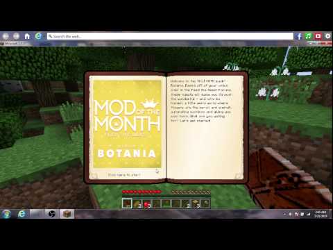 Mod Pack of The Month: botania ep 1