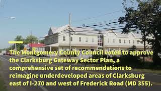 Montgomery County Council approves Clarksburg Gateway Sector Plan