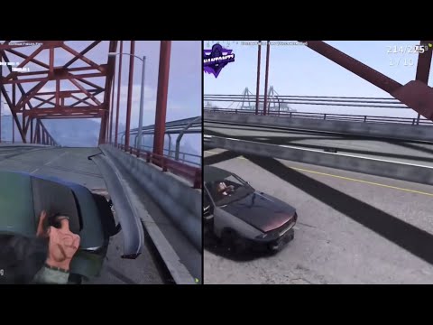 Every POV of RUST "Ramming" Hydra during Fights (Nopixel) | GTA RP