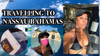 VLOG#4 TRAVELING TO NASSAU BAHAMAS 🇧🇸 || IN COVID MY EXPERIENCE 🇧🇸🌴