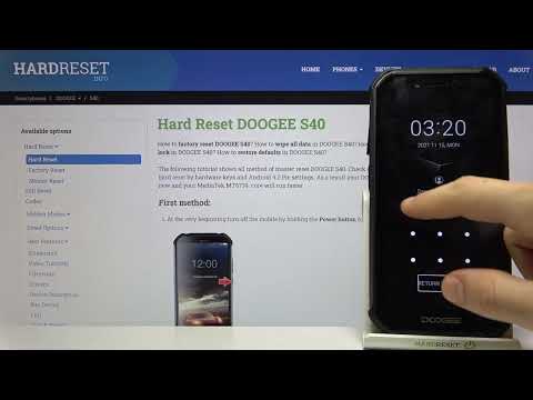 The look of incoming call on Doogee S40 | Doogee S40 incoming call