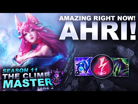 AHRI FEELS AMAZING RIGHT NOW! - Climb to Master S11 | League of Legends