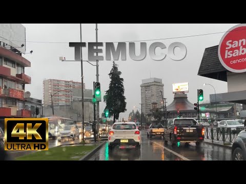 Driving in Temuco Chile 🇨🇱 The most polluted city in the world in 2020
