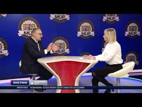 Gostovanje ministra Davora Božinovića u Dnevniku Nove TV (22.1.2018.)
