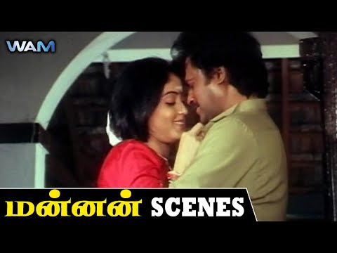 Mannan Tamil Movie Scenes | Mannan movie Climax Scene | Goundamani | Rajinikanth | Vijayashanti