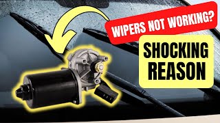 How to Diagnose Your Car’s Non Functioning Windshield Wiper Motor🧰🕵️‍♂️