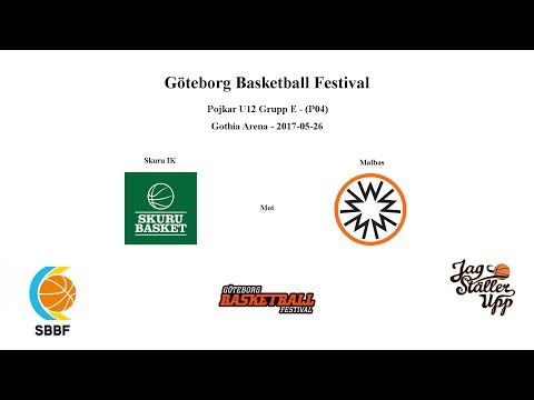 Skuru Basket (P05) mot Malbas BBK - GBG - 2017-05-26
