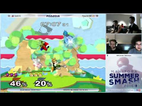 MSS2016 CmG (Falco) vs. Tizzy (Fox) - Melee Singles Grand Finals (1/2)