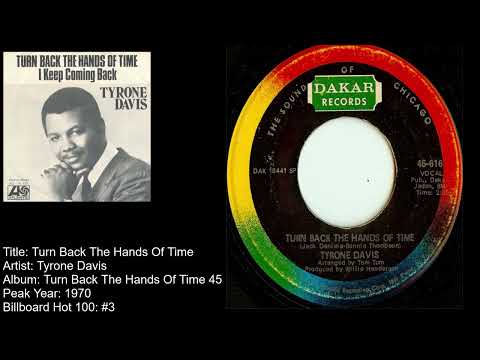 Tyrone Davis -Turn Back The Hands Of Time