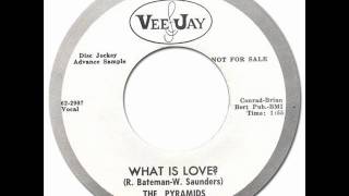 THE PYRAMIDS - WHAT IS LOVE? [Vee-Jay 489] 1962