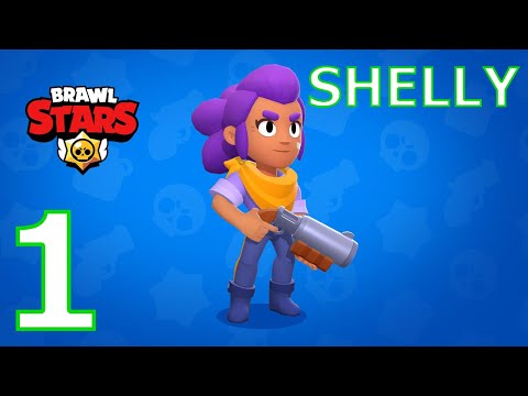 Brawl Stars - Gameplay Walkthrough Part 1 - Shelly: Gem Grab (iOS, Android)