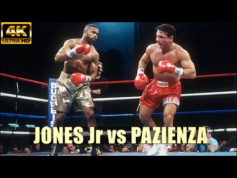 Roy Jones Jr vs Vinny Pazienza | KNOCKOUT Highlights Boxing Fight | 4K Ultra HD 