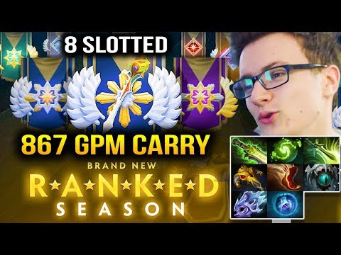 Miracle- Morphling 7.07c - 867 GPM Monster Seasonal Rank Dota 2