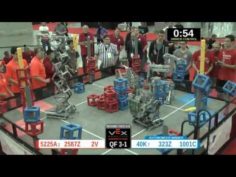2015 VRC Sci QF3-1 - 5225A 2587Z 2V vs 40K 323Z 1001C - 90 to 80 - VEX Worlds 2015
