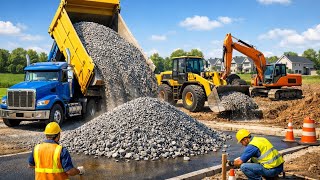 Real JCB Road & Railway Construction 😱 | Heavy Machines Gameplay Android