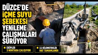  İçme Suyu Şebekesi Yenileme Çalışmaları Sürüyor