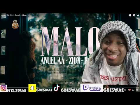 Anuel AA, Zion, Randy - Malo [Reaction]