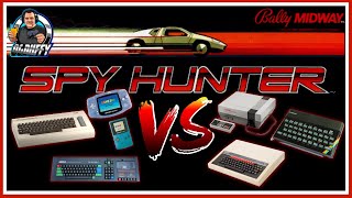 Spy Hunter Short HISTORY + Spectrum VS C64, AMSTRAD, BBC + NES and Game Boy Color/Advance Comparison