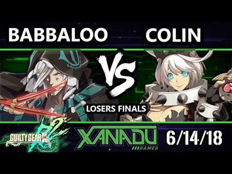 F@X 254 GGXRD2 - Babbaloo (Raven) Vs. Colin (Elphelt) - Guilty Gear XRD Rev 2 Losers Finals