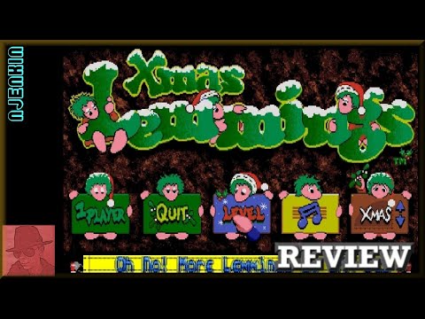 AMIGA : Xmas Lemmings - with Commentary !!