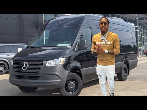 TAKING DELIVERY OF A 2022 MERCEDES SPRINTER VAN WITH COREY & STOLE CARMEN RANGE ROVER