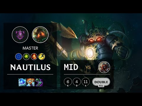 Nautilus Mid vs Zed - EUW Master Patch 11.15