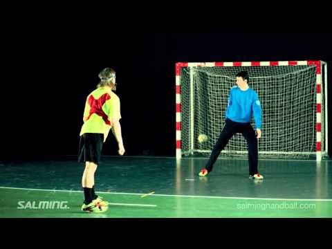 Salming Handball 7 Meter Wurf   Gegendreher