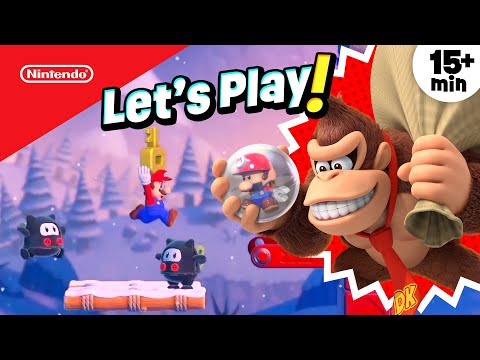 Let's Play Mario vs. Donkey Kong Part 5 😆 Rescuing Mini-Mario Toys! | Play Nintendo