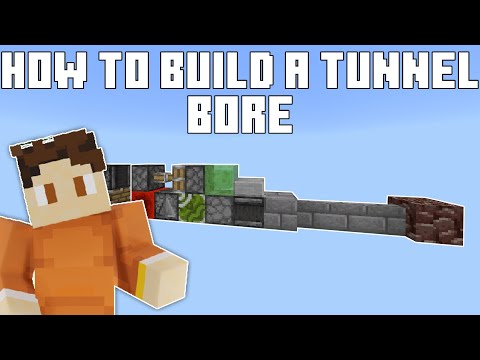 How To Build A TINY Tunnel Bore! (1.19+)(broken in 1.20)