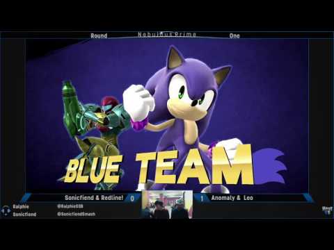 Nebulous Prime Sm4sh Doubles #70: Round - One: Sonicfiend & Redline! vs. Anomaly &  Leo