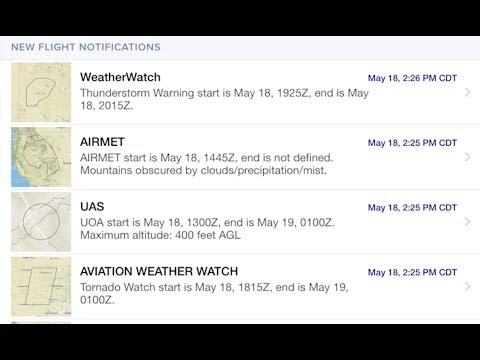 ForeFlight Performance Part 7 - Filing and Messages