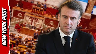 フランス政府が崩壊、極左勢力がマクロン大統領の辞任を求める