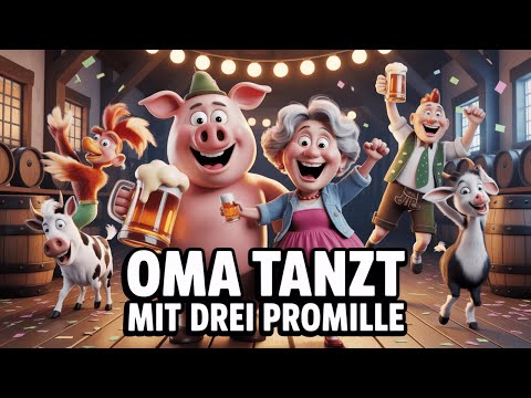Oma tanzt mit drei Promille – Lustiger Schlagerhit für Bierparty & Malle Stimmung 🍺😂